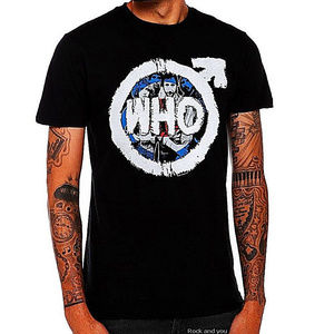 The Who T-Shirt MOD Logo Keith Moon power pop rock Official T-Shirt XL NWT